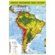 458 Ameryka Południowa - Mapa fizyczna