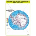 461 Antarktyda - Biegun Południowy - Mapa fizyczna
