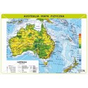 463 Australia - Mapa fizyczna