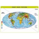 480 Świat - Mapa fizyczna
