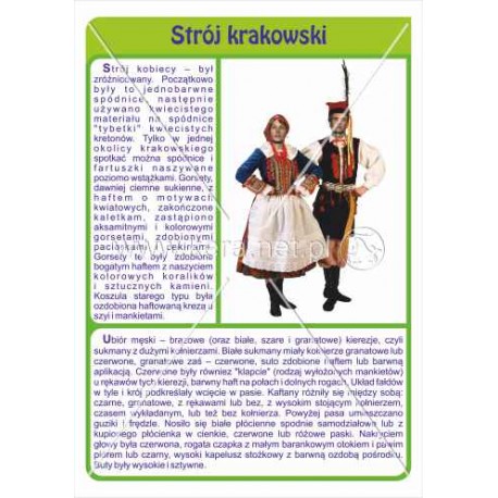676 Strój krakowski