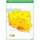 1457 Polska - Stężenie dwutlenku siarki w powietrzu