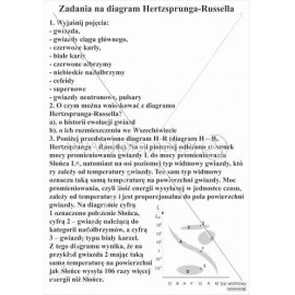 1895 Zadania na diagram Hertzsprunga-Russela