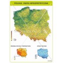 3134 Polska - Mapa hipsometryczna