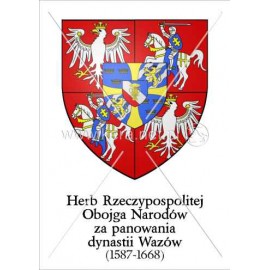 3283 Herb Rzeczypospolitej Obojga Narodów za panowania dynastii Wazów A3