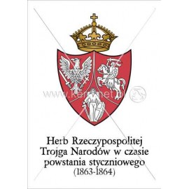 3303 Herb Rzeczypospolitej Trojga Narodów w czasie powstania styczniowego A3